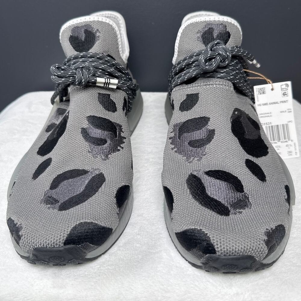 Adidas Pharrell x NMD Human Race 'Animal Print - Ash' | 11M | NEW - Picture 1 of 11
